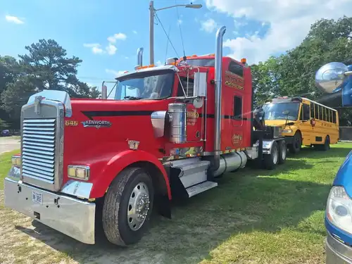 Coastal Towing red Kenworth 646 heavy duty wrecker